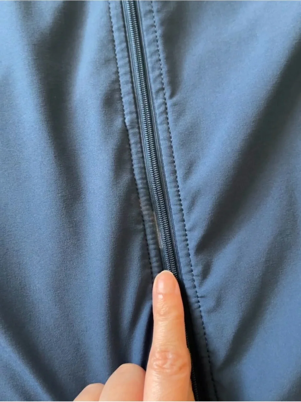 The North Face Flight Series Blue Full Zip Removable Sleeves Jacket‎ Vest Men XL